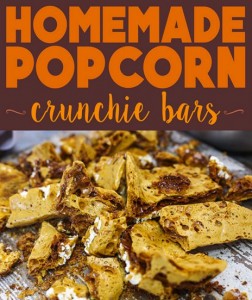 homemade honeycomb crunchie